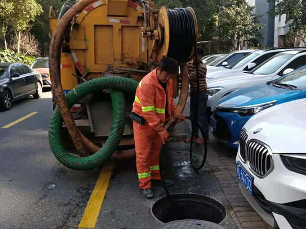 屏南排污管道清淤